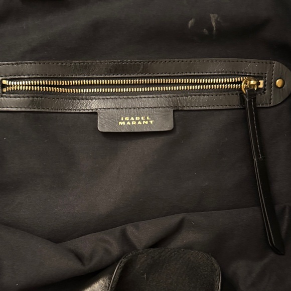 Isabel Marant Black Leather Wardy Tote - Picture 6 of 10